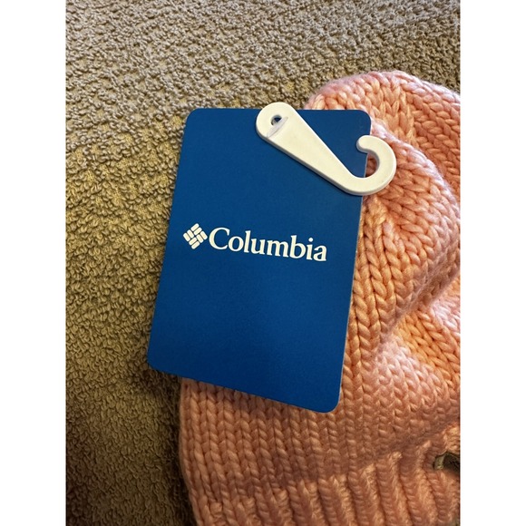 NWT - Columbia Cascade Peak II Beanie Hat Pink - Unisex One‎ Size - MSRP $30 - Picture 4 of 6